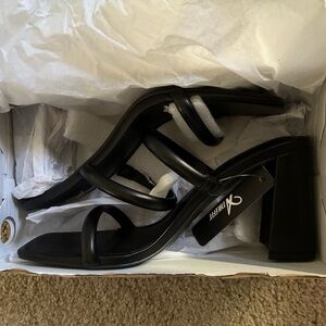 Black Strappy Heels